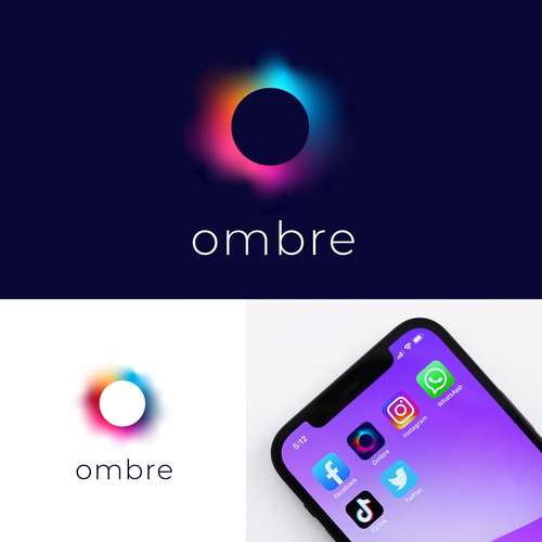 コンペ「Logo using "clever" gradients needed for Language AI company」のデザイン by GalaxyGhostさん 