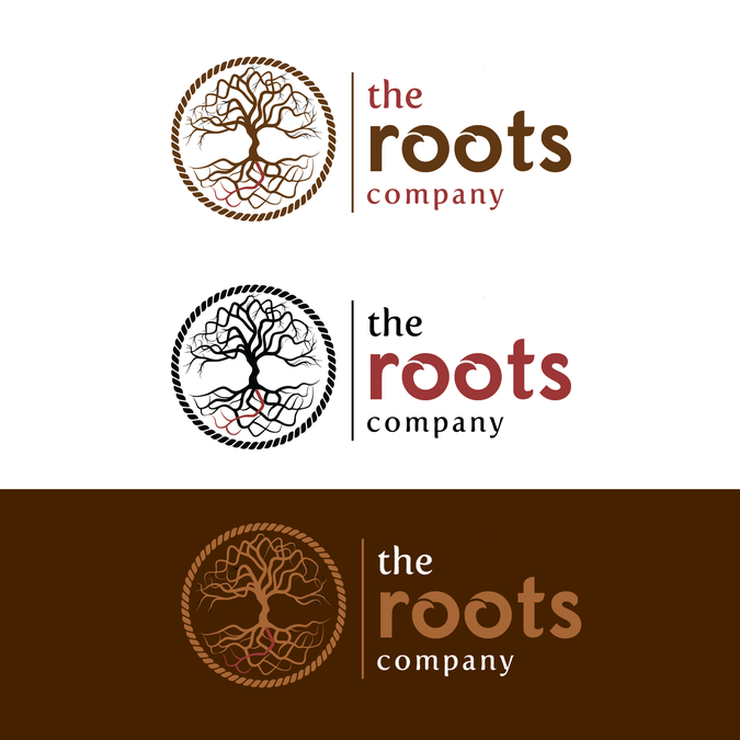 Logo and brand definition for The Roots Company Ltd, a trees, woodland