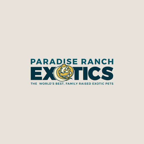 Logo for Exotic Animal, Reptiles As Pets Business Diseño de Dona B