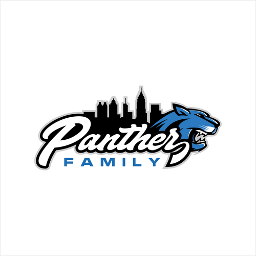 Basketball Logo for Team 'Panther Family' - Your Winning Logo Featured on Major Sports Network Design réalisé par sukadarma