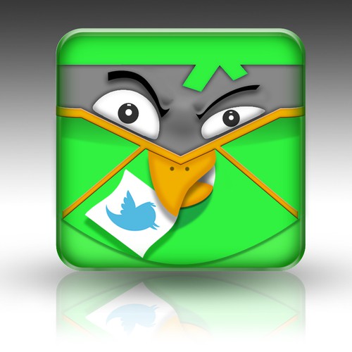 iOS app icon design for a cool new twitter client Diseño de Acep_rachman