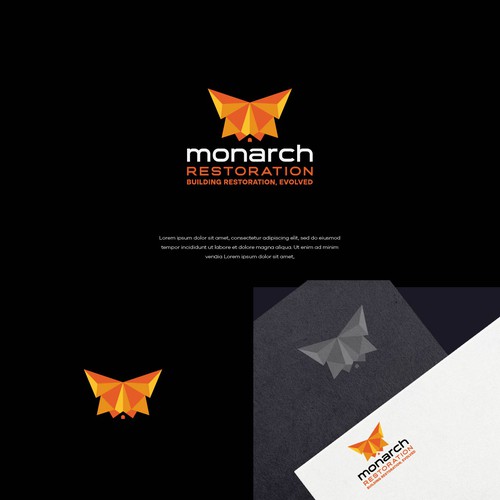 Design a modern clean logo package for a restoration company Design by Danny A