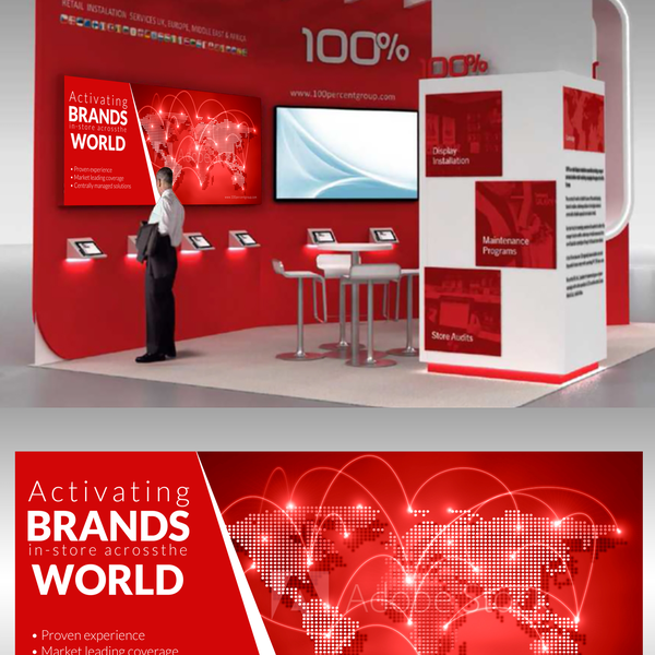 Design by Graphicicon99 titled "Technology Display Design Concept"