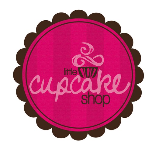 LOGO-  for  CUPCAKE  BAKERY Design by LMStein