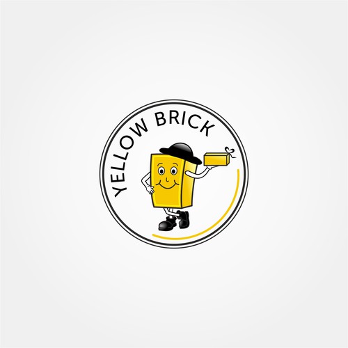 Yellow Brick Logo Design by i-ali