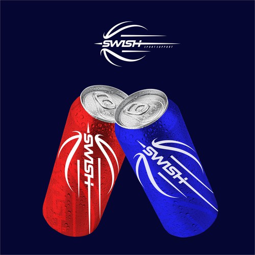 Swish - A New Sports Drink! Design réalisé par bluelines15