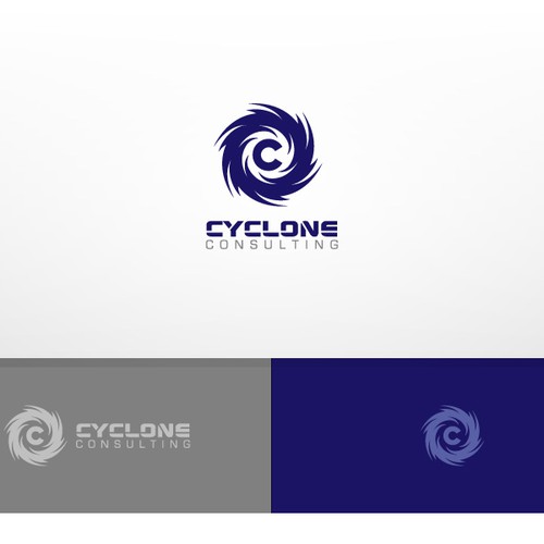 Envision & create a sleek and futuristic cyclonic (swirling) illustration for Cyclone Consulting Design by Wenwen