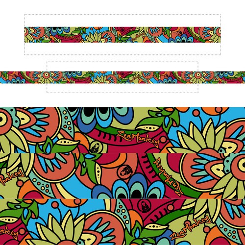 Slackline Webbing Pattern Design by Wolgen D