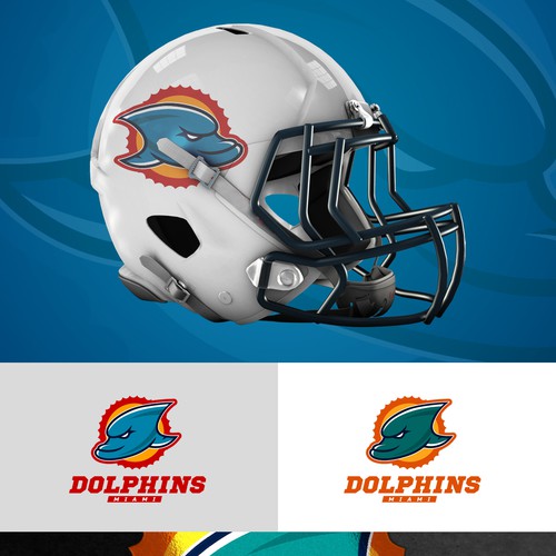 99designs community contest: Help the Miami Dolphins NFL team re-design its logo! Design réalisé par Rom@n