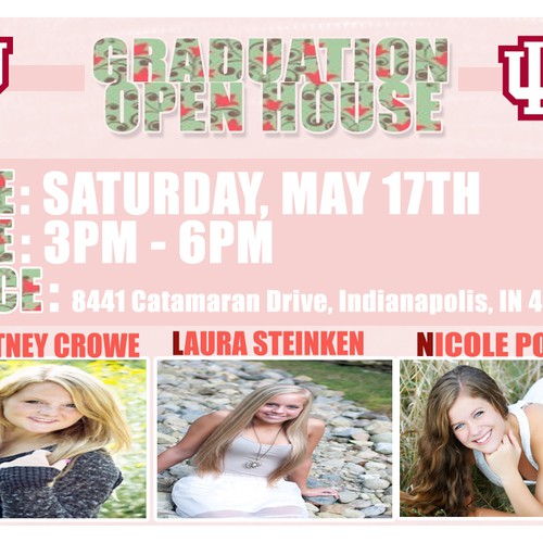 Graduation Open House Design von meshausa