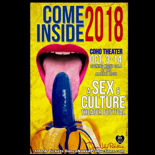 Come Inside: A Sex & Culture Theater Festival Poster Design Design by Rafido