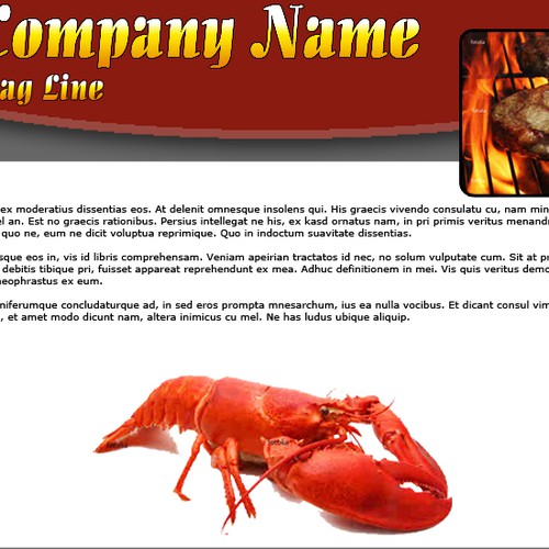 1-3 Page Website Template Design von dkhall_designs