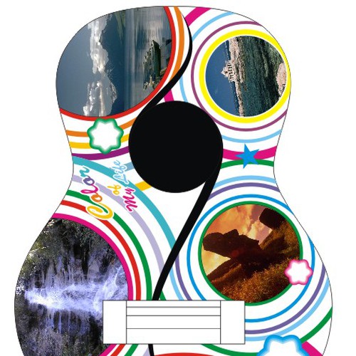 Help me with a Ukulele design デザイン by Makki81