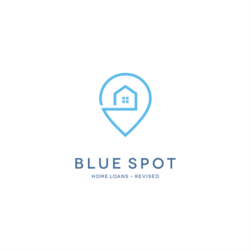 コンペ「Blue Spot Home Loans - Revised」のデザイン by kaschenko.olegさん 