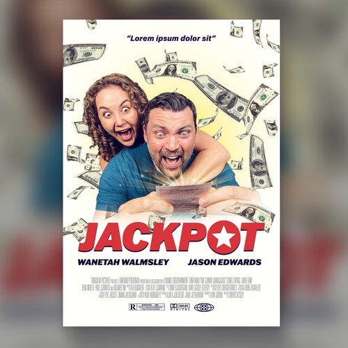 JACKPOT! The Comedy Short Film Poster Design Challenge" Design by P I X 3 L