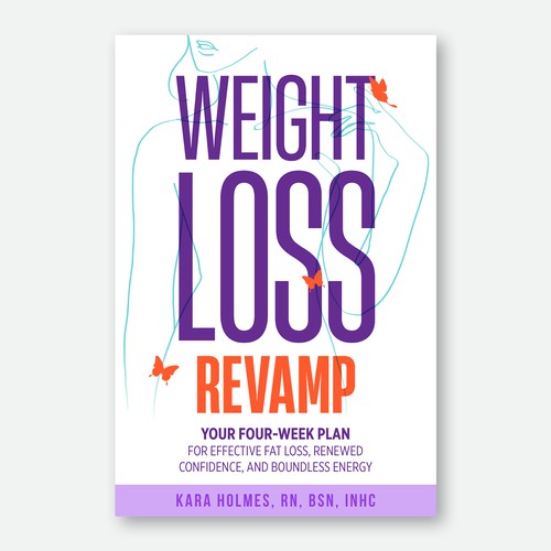Design an eye-grabbing, compelling cover for a book on lasting weight loss Design by CREATIV3OX