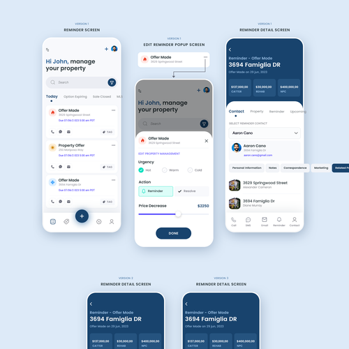 Help us modernize and simplify our reminders interface! Design by A N S Y S O F T