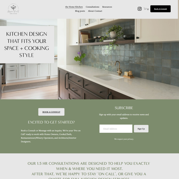 Optimisation of The Home Kitchen
