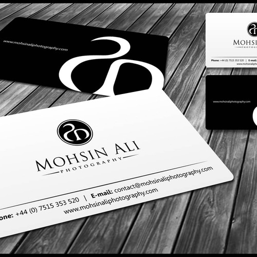 New business card wanted for Mohsin Ali Photography Design by Bayhil Gubrack