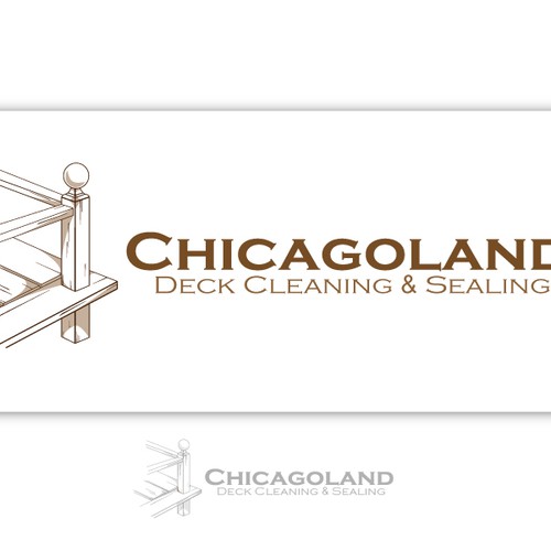 Design di New logo wanted for Chicagoland Deck Cleaning & Sealing di Glanyl17™