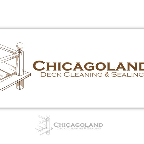 New logo wanted for Chicagoland Deck Cleaning & Sealing Design by Glanyl17™