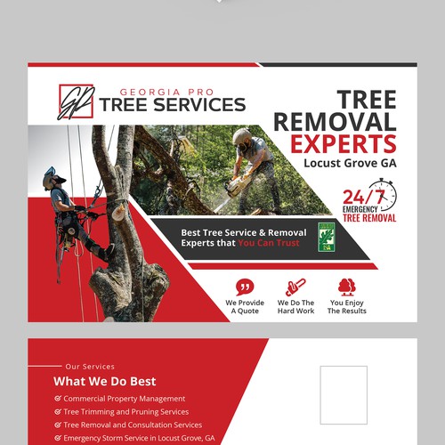 Branding for a Tree Removal Service Diseño de dezignedge*