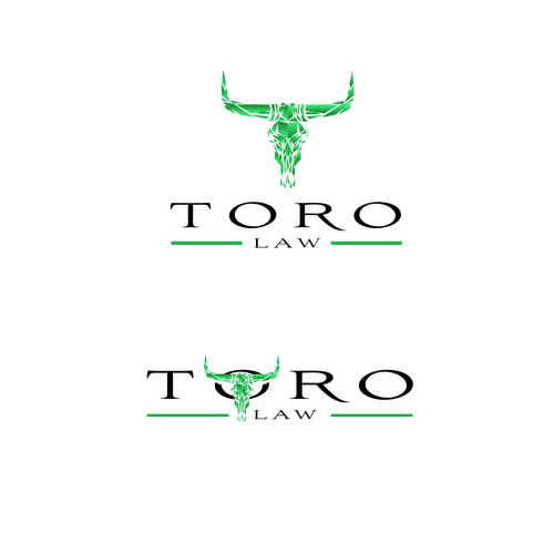 Design a unique skull bull logo for a personal injury law firm Réalisé par K-PIXEL
