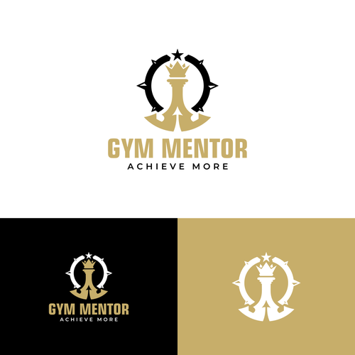 Gym Mentor - LOGO Design by AnitNegra