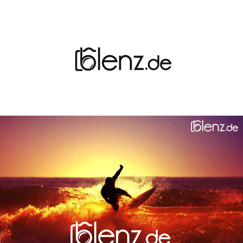 photography logo blenz.de Design by cv design