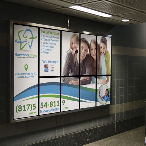 Dental office Window Signage Design Signage contest