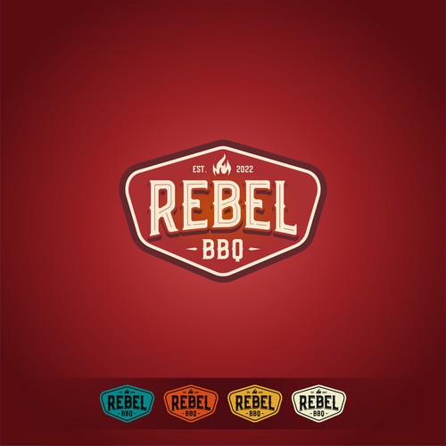 Rebel BBQ needs you for a bbq catering company that is doing bbq differently Design por rayenz23