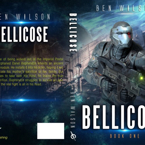 Sci-Fi Novel Cover Design, Start of Series. Design by Max63