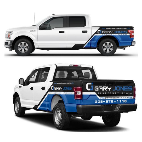 Partial vehicle wrap Design by Anugerah ilahi