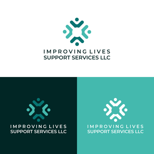 I want a logo that signifies inclusivity, improvement, and community help Design by nisae