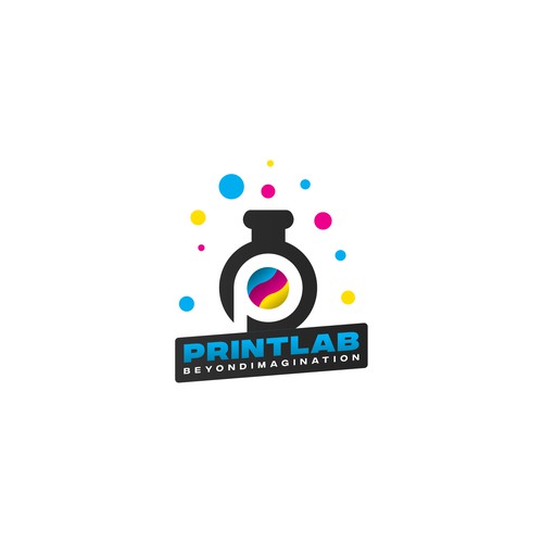 Request logo For Print Lab for business   visually inspiring graphic design and printing Design by Royzel