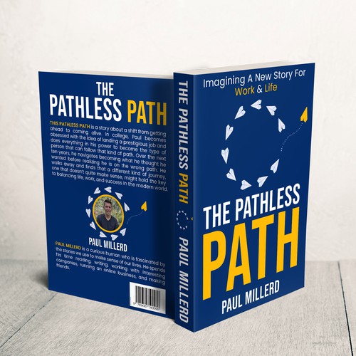 Book Cover For The Pathless Path Design by Zahari Studio