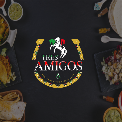 Mexican restaurant logo classic with a modern edge Design by Elesense