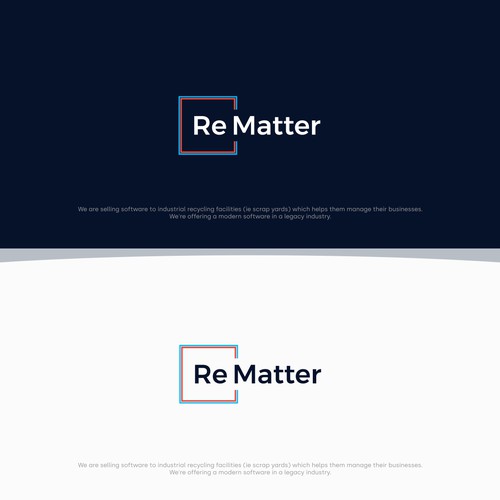 Modern, industrious logo for recycling software Design by ajie™