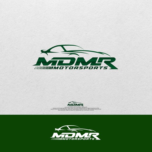 logo Design For MDMR MotorSports Design by the.yellowmortar