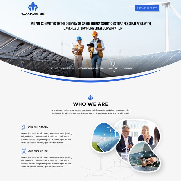 Design realizzato da Janki14 intitolato "Sustainable Green Energy Solutions"