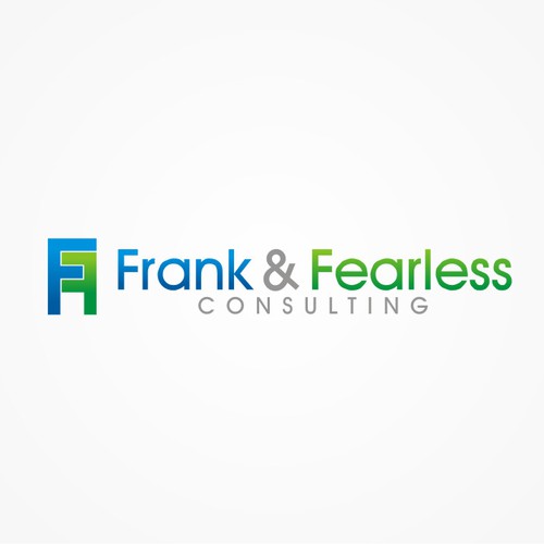Create a logo for Frank and Fearless Consulting Design by kopasus