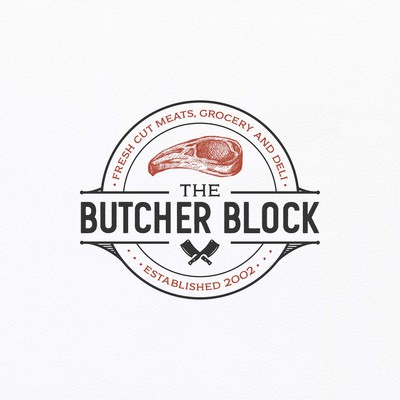 Logo for butcher shop