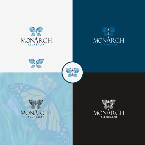 Butterfly brand with the title 'MONARCH ALL HEALTH'