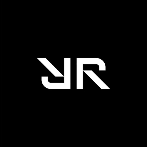 Ambigram logo with the title 'YR'