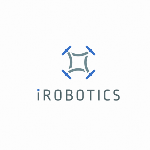 Robotics design with the title 'iRobotics Logo'