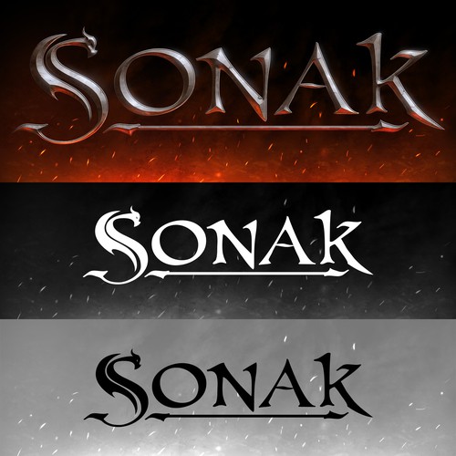 Video game logo with the title 'Fantasy RPG Logo'