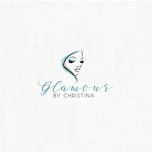 Makeup logo with the title 'Design A Fresh, Sophisticated & Unique Logo For A Professional Makeup Artist'