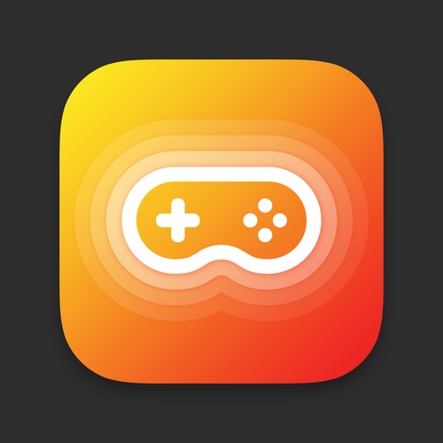 Android design with the title 'GamePad'