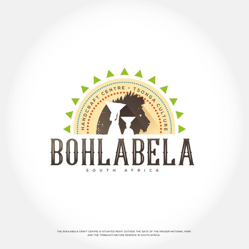 Afro logo with the title 'Bohlabela'