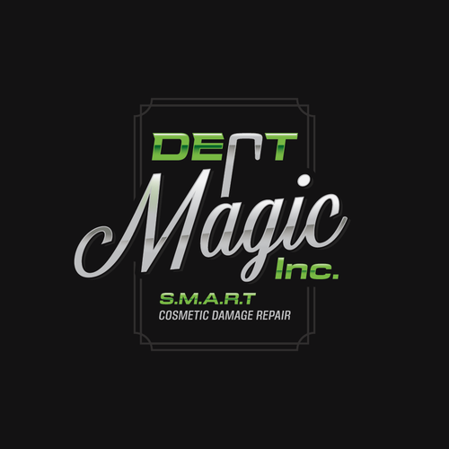 Shiny logo with the title 'Dent Magic'